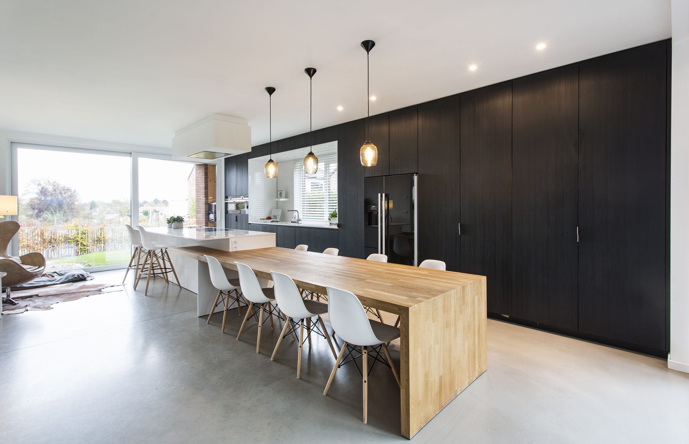 Modern minimalist interior